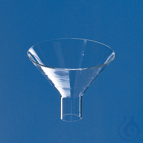 Powder funnel, Boro 3.3, glass, top dia.100 mm,...