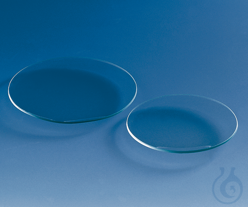 Uhrschale, Natron-Kalk-Glas, D. 100 mm, Rand fe...