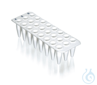 Plaque PCR de 24 puits, paroi fine flex., 0,2 ml, sans cadre, pour qPCR, 40 unit Plaque PCR...