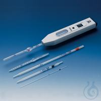 Micro pip. controller f. pip. up to 1 ml and disposable micro pip. with ringmark Micro pipette...