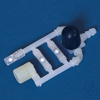 Macro pip. controller/spare valve system polypropylene replacement-Valve system macro pipette...