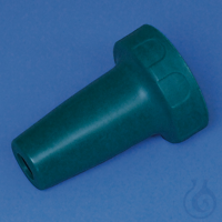 Adapter support, PP, for accu-jet pro green Adapter housing, Suitable for accu-jet® pro, green, PP