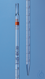 Grad. pipette BLAUBRAND AS DE-M type 2 0,5 ml:0,01 ml total delivery AR-Glas Graduated pipettes,...