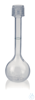 Messkolben 50 ml, PFA PLASTIBRAND®, Klasse A, GL 18, mit Schraubkappe Messkolben, PFA, Klasse A,...