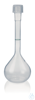Messkolben 250 ml, PFA PLASTIBRAND®, Klasse A, GL 25, mit Schraubkappe Messkolben, PFA, Klasse A,...