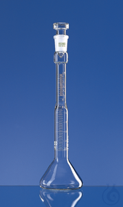 Vol.flask f.oil content determination SB 100 ml Boro 3.3 glass stopper size 19/2 Volumetric...