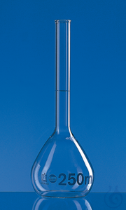 Vol. flask BLAUBRAND class A DE-M 20 ml, Boro 3.3, flanged rim Volumetric flask, BLAUBRAND®, A,...