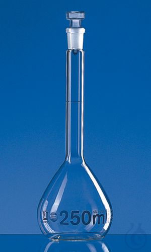 Vol. flask BLAUBRAND class A DE-M 25 ml, Boro 3...