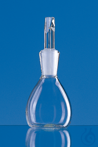Density bottle, Gay-Lussac pattern 100 ml uncalibrated borosilicate gl. 3.3 Density bottle...