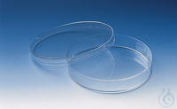 Disposable petri dish, PS, with lid lid dia. 55 mm overall h. 14 mm w. vent Petri dishes, PS,...