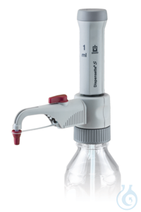 Dispensette® S, Fixed, DE-M 1 ml, with recirculation valve