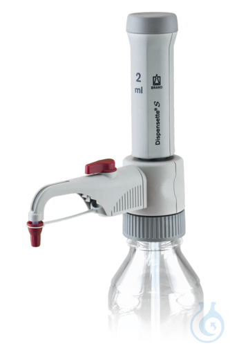 Dispensette&reg; S, Fix, DE-M, 2 ml, mit Rueckd...