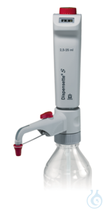 Dispensette® S, Digital, DE-M 2,5 - 25 ml, with recirculation valve Dispensette® S, Digital,...