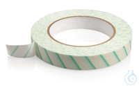 Sterilisations-Indikatorband z.Temp.Anz., 50 m x 19 mm Krepp-Papier...