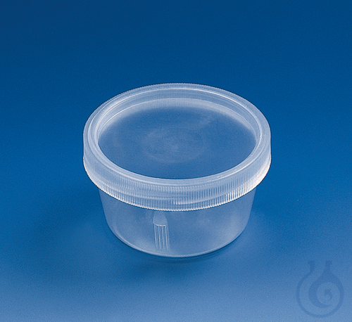 Schraubdeckel-Dose, PP, konische Form, ca. 30 m...