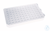 Verschlussmatte für Deep well-Platten, 1,1 ml 96-well, PE, VE = 24 Stück Verschlussmatten, PE,...