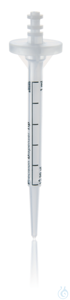 PD-Tips II, lose, unsteril, 1 ml, Kolben PE-HD, Zylinder PP Dispenser-Tips PD-Tips II, 1 ml,...