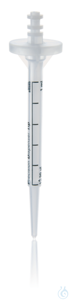 PD-tips II, bulk, non-sterile 1 ml, piston PE-HD, cylinder PP Dispenser-Tips PD-Tips II, 1 ml,...