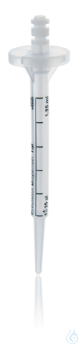 PD-Tips II, lose, unsteril, 1,25 ml, Kolben PE-...