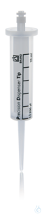 PD-Tips II, lose, unsteril, 10 ml, Kolben PE-HD, Zylinder PP Dispenser-Tips PD-Tips II, 10 ml,...