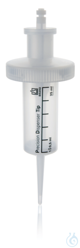 PD-Tips II, lose, unsteril, 25 ml, Kolben PE-HD...