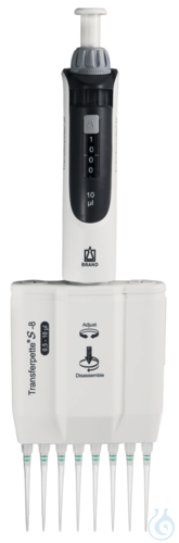 Transferpette S-8 Variabel DE-M, 0,5 - 10 &micr...