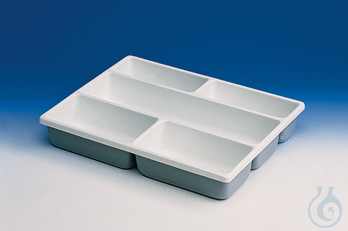 Tidy tray with compartments, PVC 12 compartment...