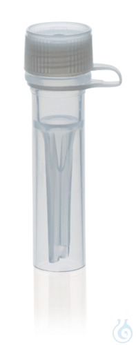 Microtube PP, attached screw cap PE, 0,5 ml, se...