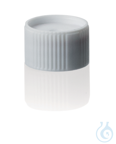 Screw cap PP, colored, with SI sealing white no...