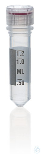 Microtube PP, bulk screw cap PP,, 2,0 ml, round...