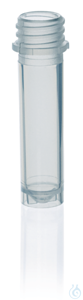 Reaktionsgefäß, PP, ohne Deckel, 2,0 ml, mit Standring, unsteril, ungrad.