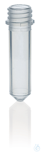 Microtube, PP, without cap, 2,0 ml round bottom...