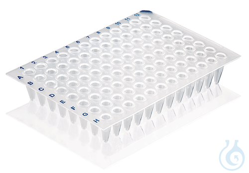 PCR-Platte, 96-well, ohne Rahmen, Low Profile, ...