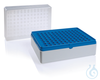 Röhrchen-Rack m. Gitter, unsteril (leer), f. Röhrchen 1,2 ml, pal., PP VE=10...