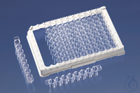 Strip of microplate 96-well (12 str.xF8) PS trans. 360 µl pureGrade MB p.of 100 96-Well strip...
