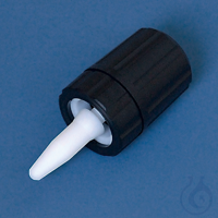 Ersatzspindel, PTFE, mit Sicherung, f. Büretten 2-50 ml m.ger./seitl. V-Hahn...