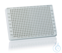 Mikrotiterpl., pureGrade, 384-well, PS, Standard, weiß, F-B., 100 µl, VE=50 Mikrotiterplatte...