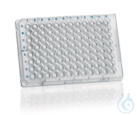 Microplate, immunoGrade, 96-well, PS, Standard trans.,'F'bottom 350 µl 100 pcs BRANDplates®...