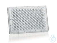 Mikrotiterpl., pureGrade, 96-well, PS, Standard, transp., V-B., 360 µl, VE=100 Mikrotiterplatte...