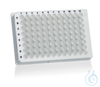 Mikrotiterpl., pureGrade, 96-well, PS, Standard, weiß, F-B., 350 µl, VE=100 Mikrotiterplatte...