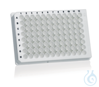 Mikrotiterpl., pureGrade, 96-well, PS, Standard, weiß, U-B., 330 µl, VE=100 Mikrotiterplatte...
