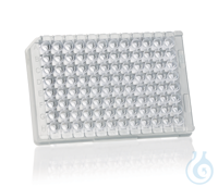 Strip micropl.w.grid 96-well(12 str.xF8), PS trans. 350 µl immunoGrade HB p.of 1 96-Well strip...