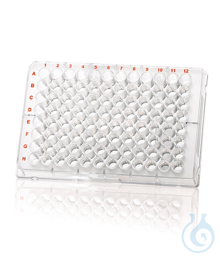 Microplate, cellGrade, 96-well, PS Standard, wh...