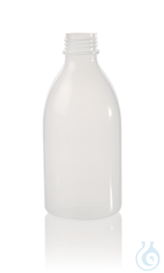 Flasche, PE-LD, Enghals, 30 ml, GL 14, ohne Verschluss Flasche, PE-LD, Enghals, 30 ml, GL 14