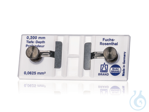 Counting chamber BB Fuchs-Rosenthal, with sprin...