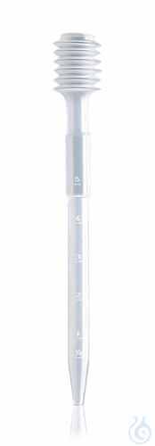 Tropfpipette, PE-LD, ca. 5,0 ml, L. 194 mm, mit Graduierung