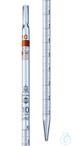 Messpipette BB AS Typ 3 0-Pkt.oben AR-Gl, 10 ml...