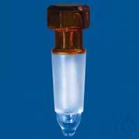 Conical joint stopper, amber, Boro 3.3, NS 24/29, honed Conical ground joint stopper, amber, Boro...