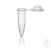 Einmal-Reaktionsgefäß PP Deckelverrieg., 1,5 ml, farblos, 1000 St Reaktionsgefäße, PP, 1,5 ml,...