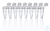 PCR-Gefäß, m. 3 Stegen, 8er, transparent 0,2 ml, Standard f. qPCR Gef., VE =...